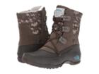 The North Face Nuptse Purna Shorty (shroom Brown/storm Blue (prior Season)) Women's Cold Weather Boots