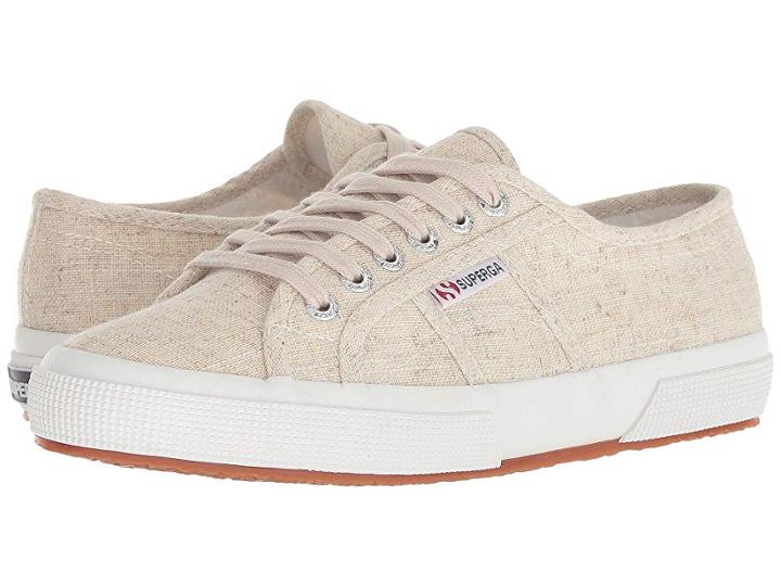 Superga 2750 Cotlinu (natural) Women's Lace Up Casual Shoes