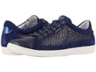 Mephisto Hilda Perf (navy Silk/indigo Velcalf Premium/blue Magic) Women's  Shoes