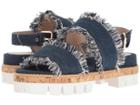 Shellys London Dembe (denim Fabric) Women's Sandals