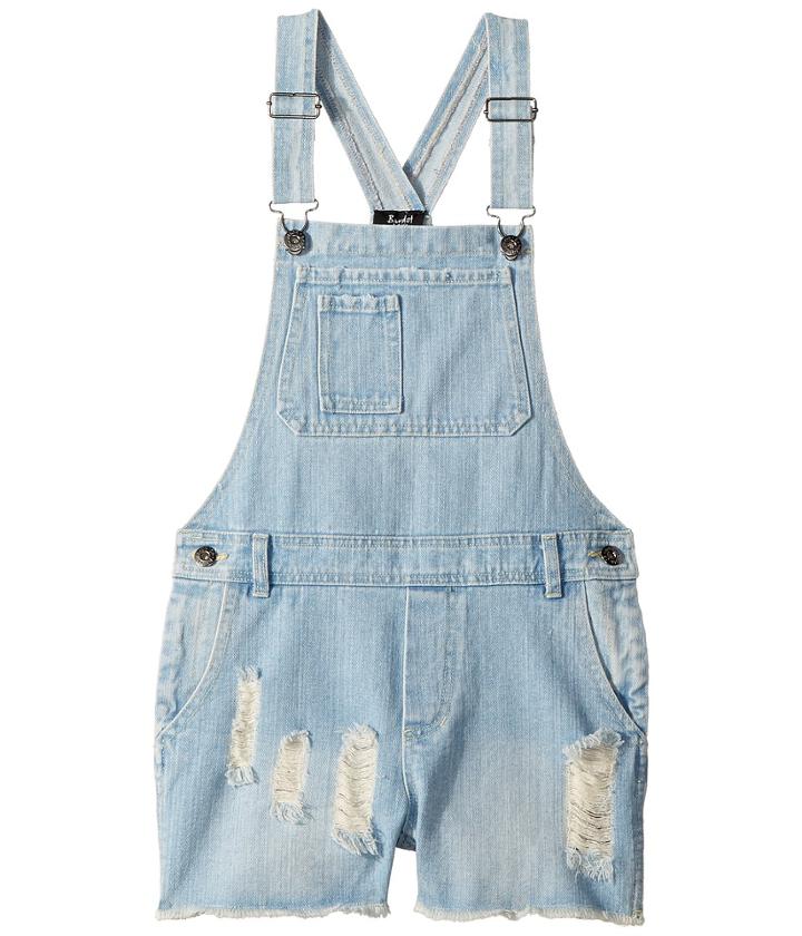 Bardot Junior Trash Dungaree Overall (big Kids) (indigo) Girl's Overalls One Piece