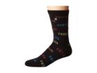 Travismathew Luey (black) Men's Crew Cut Socks Shoes