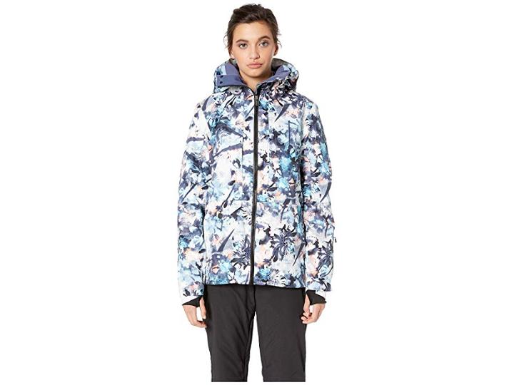 Roxy Essence 2l Gore-tex Jacket (bachelor Button Water Of Love) Women's Coat