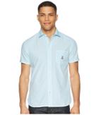 Psycho Bunny Short Sleeve Cotton Sport Shirt (white) Men's Short Sleeve Pullover