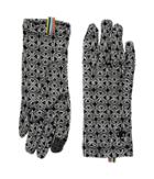 Smartwool Nts Mid 250 Pattern Gloves (dogwood White/black) Wool Gloves