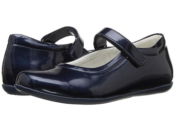 Primigi Kids Pfa 24393 (little Kid) (blue Patent) Girl's Shoes