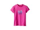 O'neill Kids Skins Short Sleeve Rash Tee (little Kids/big Kids) (berry) Girl's Swimwear