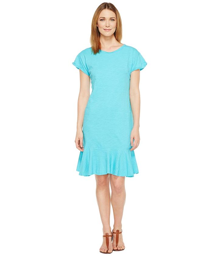 Fresh Produce Reef Dress (luna Turquoise) Women's Dress
