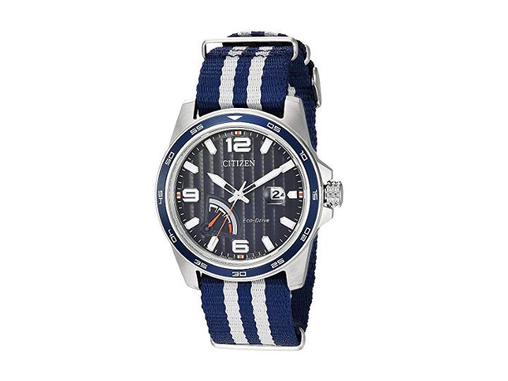 Citizen Watches Aw7038-04l Eco-drive (blue/grey) Watches