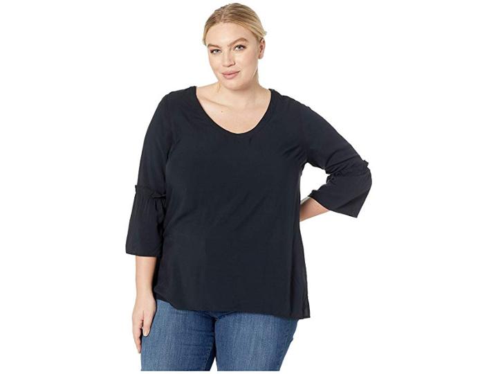 Levi's(r) Plus Rumi Top (caviar) Women's Blouse