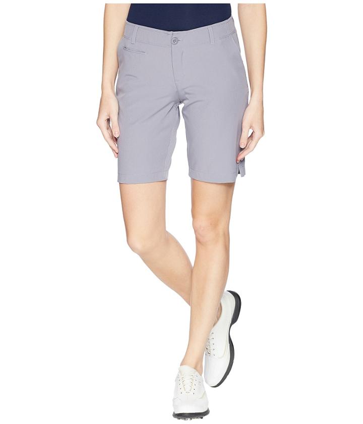 Under Armour Golf Links Shorts (zinc Gray/moroccan Blue/zinc Gray) Women's Shorts