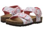 Joules Kids Tippy Toes Sandal (toddler) (cream Summer Mosaic) Girls Shoes