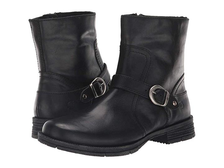 Born Amil (black Full Grain) Women's Pull-on Boots
