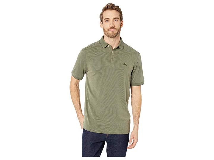 Tommy Bahama Coastal Crest Islandzone Polo (castevetrano) Men's Clothing