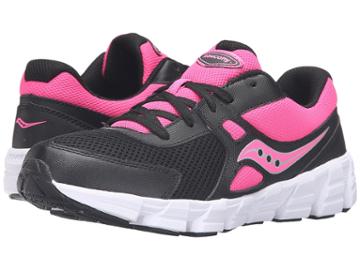 Saucony Kids Vortex (big Kid) (black/pink) Girls Shoes