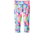 Lilly Pulitzer Kids Melody Leggings (toddler/little Kids/big Kids) (beckon Blue Jungle Utopia Small) Girl's Casual Pants