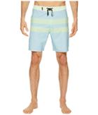 Hurley Phantom Blackball 18 Boardshorts (ocean Bliss) Men's Swimwear