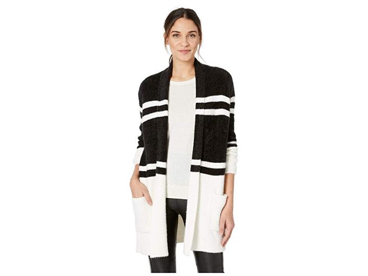 Bcbgeneration Sweater Long Sleeve Cardi (black) Women's Clothing