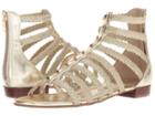 Marc Fisher Pepita (gold Fabric) Women's Sandals