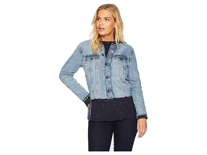 Lucky Brand Smart Trucker Jacket (antigua) Women's Coat
