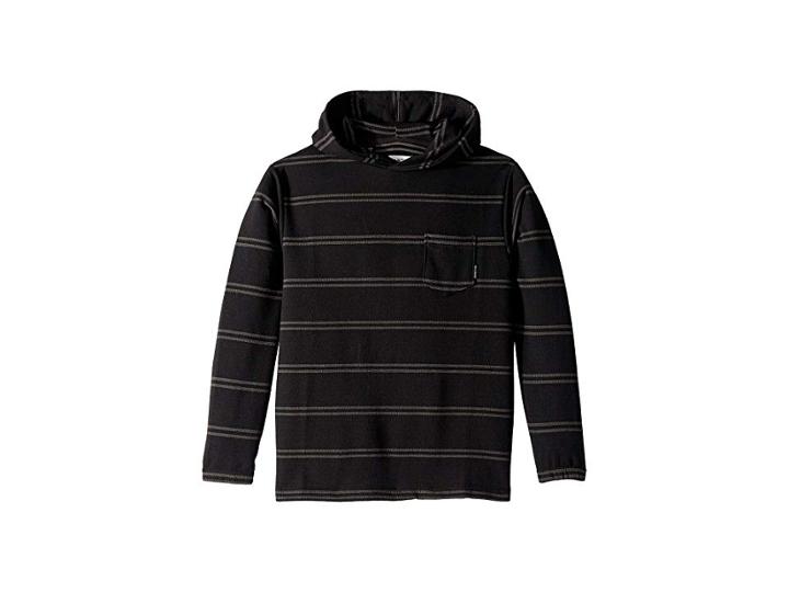 Billabong Kids Flecker Cortez Pullover Hoodie (big Kids) (black) Boy's Sweatshirt