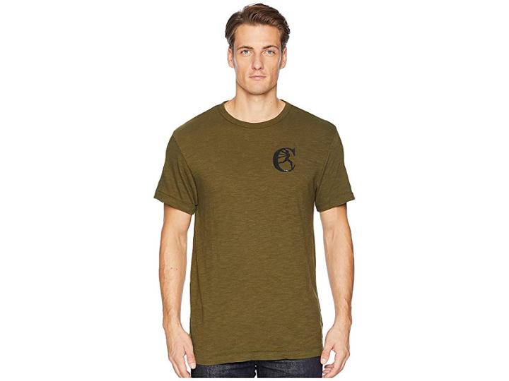 Todd Snyder Todd Snyder + Champion(r) Back Graphic Tee (olive) Men's T Shirt