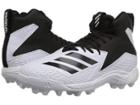 Adidas Kids Freak Mid Football Wide (little Kid/big Kid) (white/black) Boys Shoes