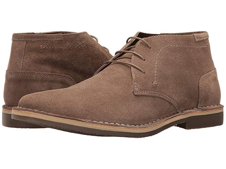 Steve Madden Hacksaw (taupe Suede) Men's Lace Up Casual Shoes