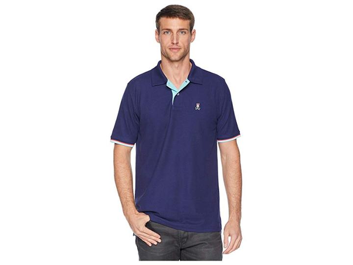 Psycho Bunny St Croix Polo (ultra Marine) Men's Clothing
