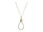 Lauren Ralph Lauren Classic Metal Knots 34 Pendant Necklace (gold) Necklace
