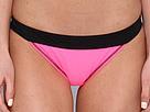 Juicy Couture - Pro Solids Banded Flirt Bottom (flo Pink)