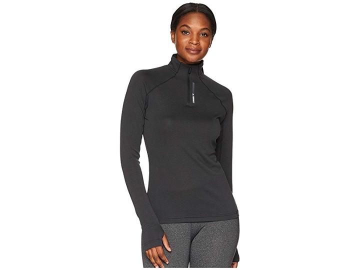 Adidas Outdoor Terrex Tracerocker 1/2 Zip Top (black) Women's Long Sleeve Pullover
