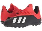 Adidas Kids X 18.3 Tf Soccer (little Kid/big Kid) (black/off-white/active Red) Kids Shoes
