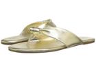 Splendid Bridgette (gold Metallic Leather) Women's Sandals