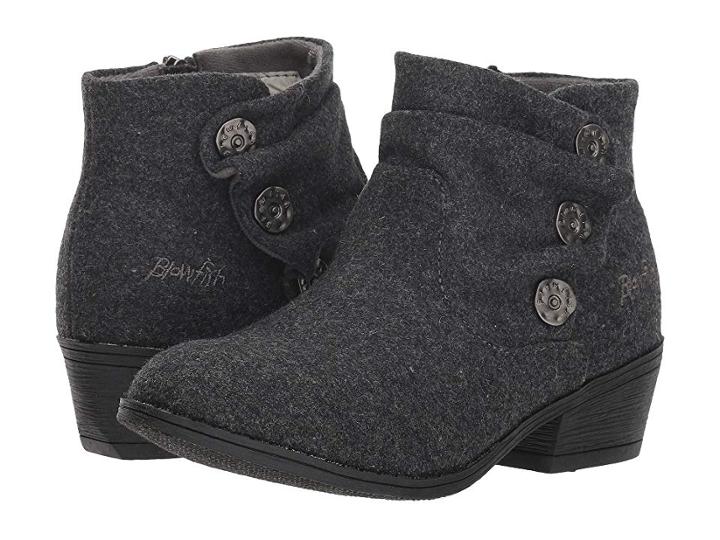 Blowfish Kids Sava-k (little Kid/big Kid) (grey Two-tone Flannel) Girls Shoes