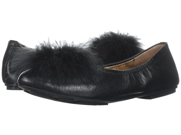 Gentle Souls By Kenneth Cole Portia Pompom (black) Women's Shoes