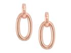Kate Spade New York Chain Reaction Link Drop Earrings (rose Gold) Earring