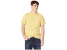 Huf Transit Logo Short Sleeve Tee (mineral Yellow) Men's T Shirt