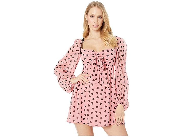 For Love And Lemons Tallulah Swing Dress (pink) Women's Dress