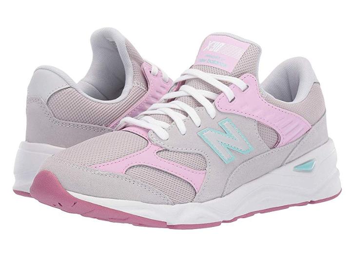New Balance Kids Gsx90rv1 (big Kid) (summer Fog/crystal Rose) Girls Shoes