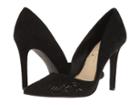 Jessica Simpson Charie (black Luxe Kid Suede) Women's Shoes