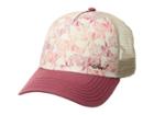 Prana La Viva Trucker Hat (petra Pink Safari) Caps