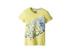 The North Face Kids Short Sleeve Graphic Tee (little Kids/big Kids) (stinger Yellow (prior Season)) Girl's Short Sleeve Pullover