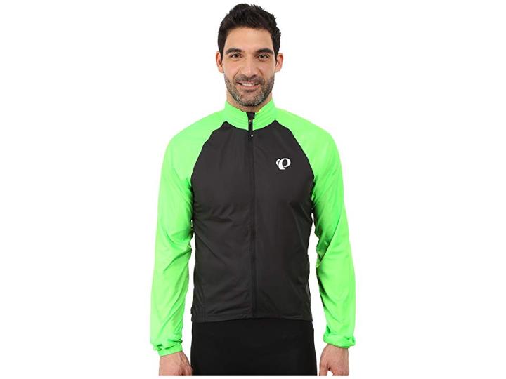 Pearl Izumi Elite Barrier Cycling Jacket (black/screaming Green) Men's Coat