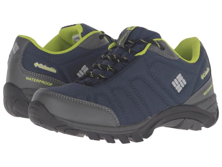 Columbia Kids Firecamp Sledder Waterproof (toddler/little Kid/big Kid) (whale) Boys Shoes