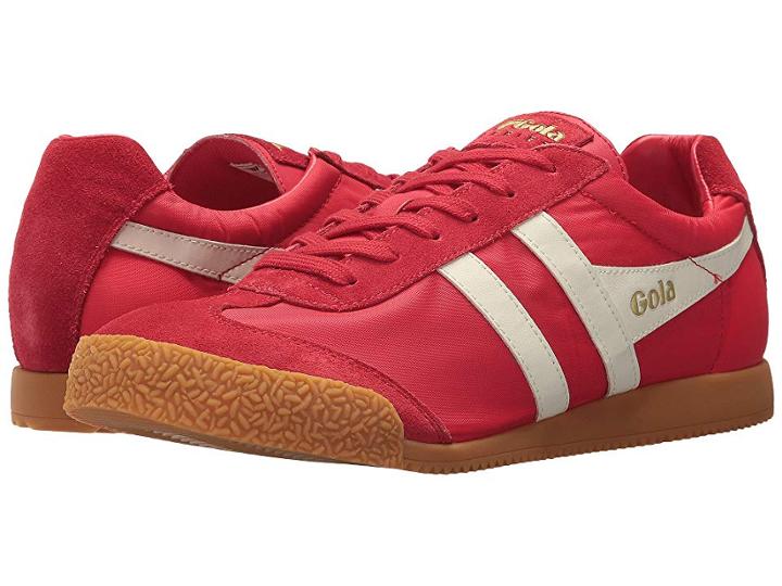 Gola Harrier Nylon (red/off-white) Men's Shoes