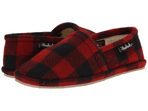 Woolrich Chatham Chill (red Buffalo Check) Men's Slippers