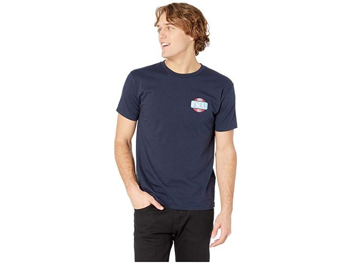 O'neill Sans Short Sleeve Screen Tee (navy) Men's T Shirt