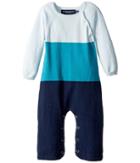 Toobydoo Color Block Jumpsuit (infant) (multi Blue) Boy's Jumpsuit & Rompers One Piece
