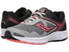 Saucony Cohesion 10 (grey/black/coral) Women's Shoes